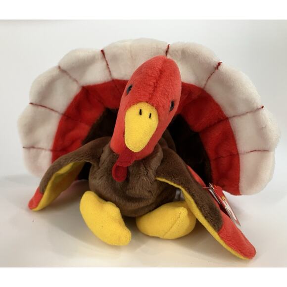 Ty Beanie Babies Gobbles Turkey - Picture 1 of 9